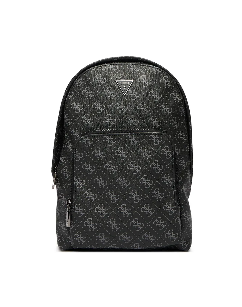 GUESS MILANO BACKPACK CROSSOVER ΤΣΑΝΤΑ ΑΝΔΡΙΚΟ HMMILOP6202-DAB JetBlack