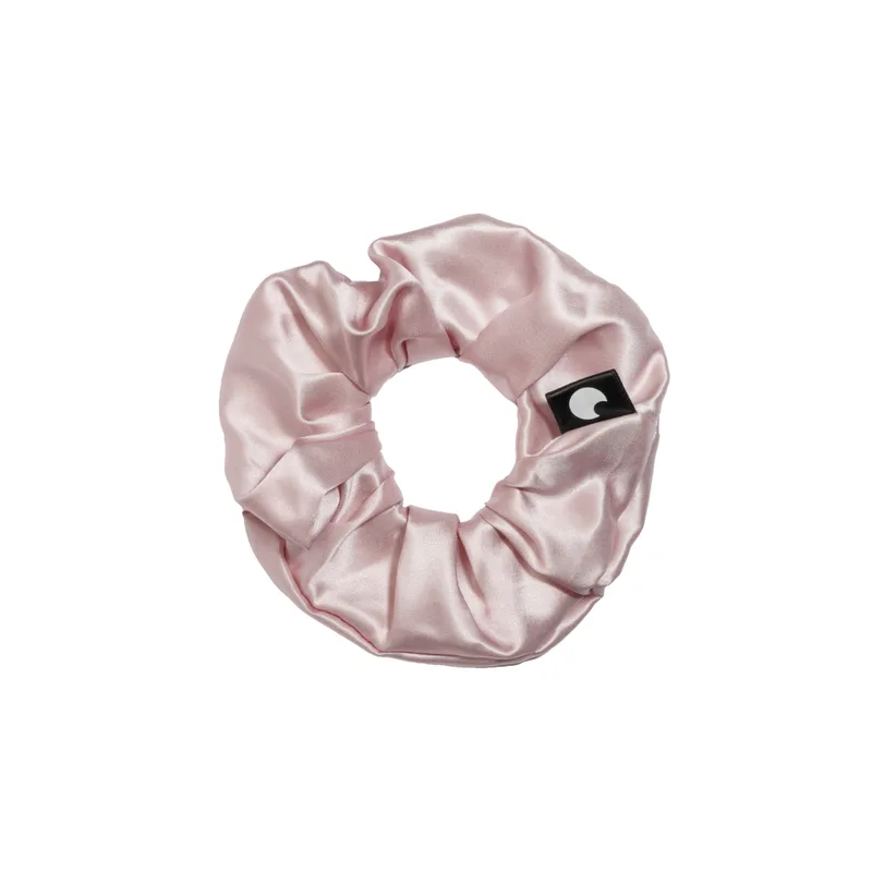 Μεταξωτό Scrunchie Medium-Ροζ