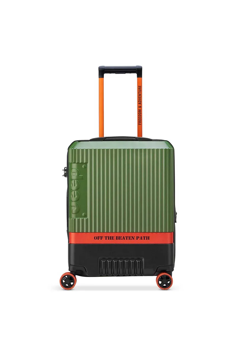 Jeep unisex βαλίτσα καμπίνας 55 x 40 x 21 cm "Green" - 274680303