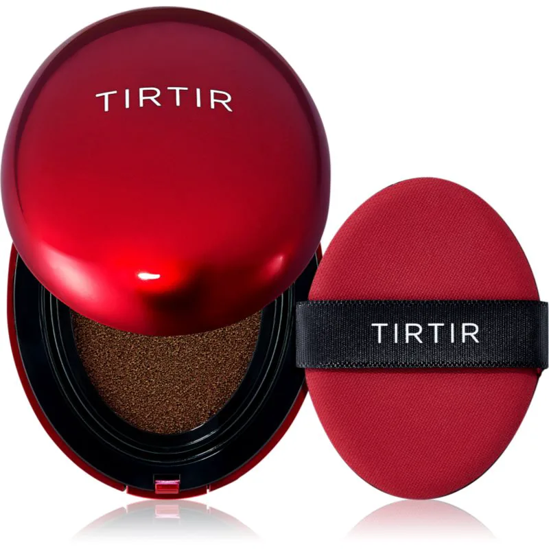 TIRTIR Mask Fit Red Cushion μακράς διαρκείας μεικ απ σε σφουγγαράκι απόχρωση 51N Fudge 18 γρ