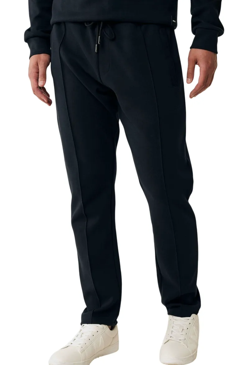 Παντελόνι Υφασμάτινο Mexx Tapered Sweat Pants MF007004243M-BLACK Ανδρικό