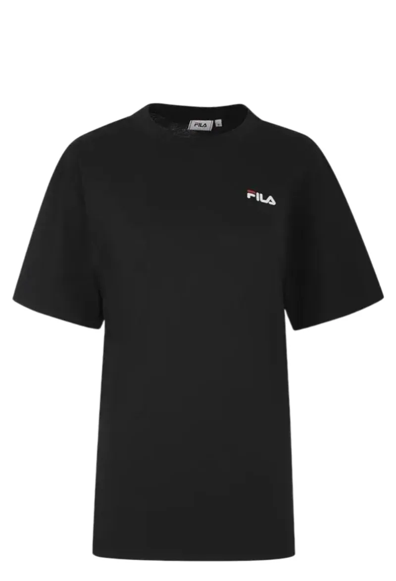 Μπλούζα Κοντομάνικη Fila With Small Logo APUNWS26033-BLACK Γυναικείο