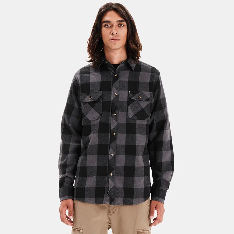 Emerson Button Down Flannel Ανδρικό Πουκάμισο (9000237394_87735)