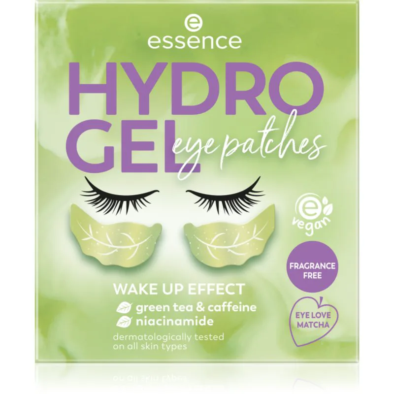 essence HYDRO GEL μάσκα υδρογέλης Γύρω από τα μάτια Eye Love Matcha 1 ζευγάρι