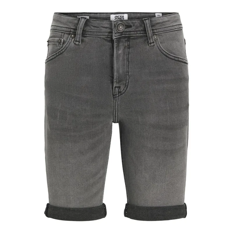 Βερμούδα τζιν αγόρι JACK & JONES-12269728-Grey Denim