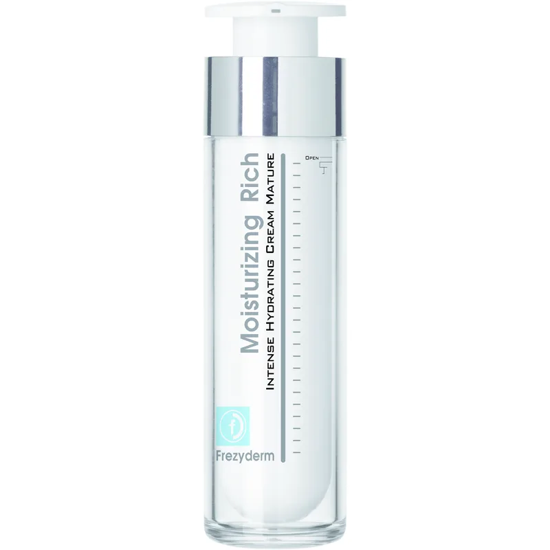 Frezyderm Moisturizing Rich Cream Age 45+, Ενυδατική Κρέμα για Ξηρό Δέρμα, για Ώριμες Επιδερμίδες, Ηλικίες 45+ 50ml