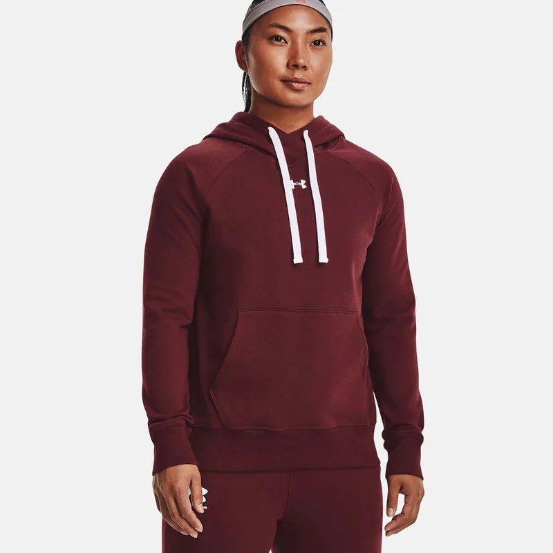 UNDER ARMOUR RIVAL FLEECE HB HOODIE ΚΟΚΚΙΝΟ
