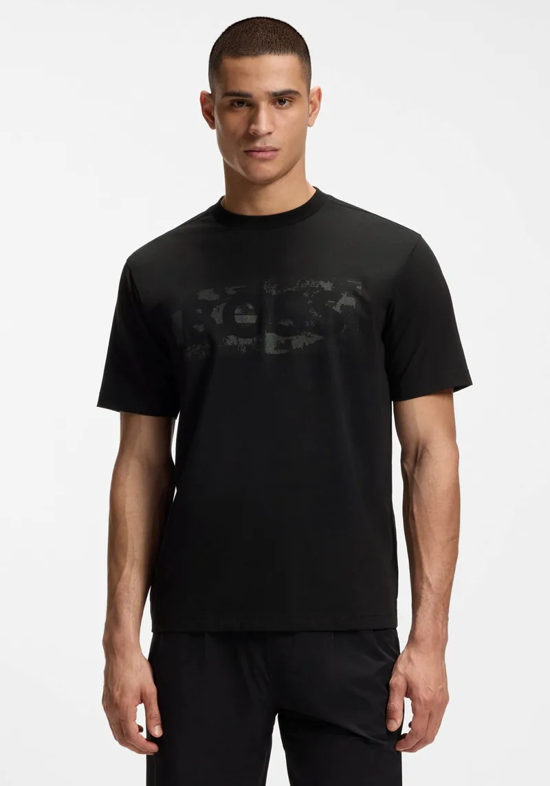 BOSS Κοντομάνικη T-shirt Globe - 50559363 001 Black