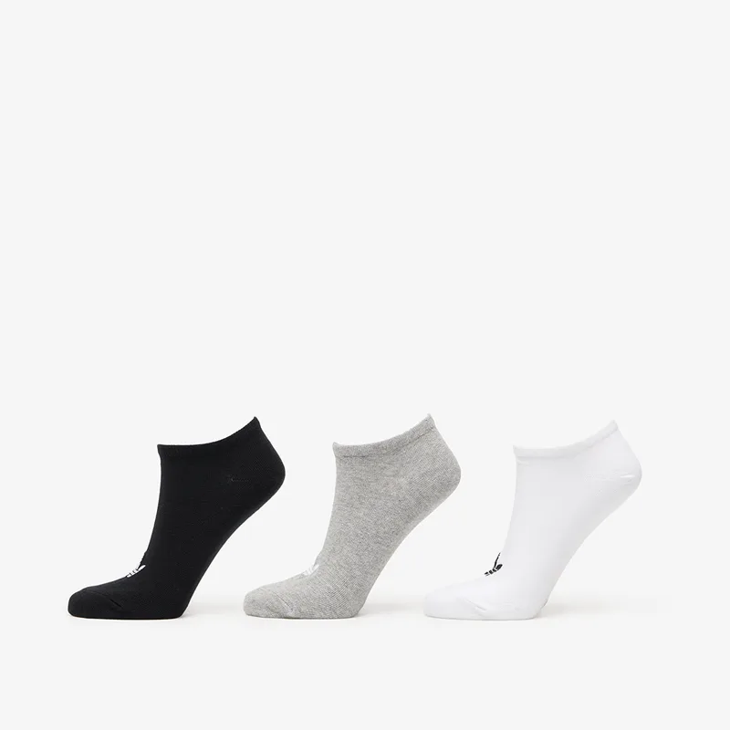 adidas Liner Socks 3-Pack White/Grey/Black S