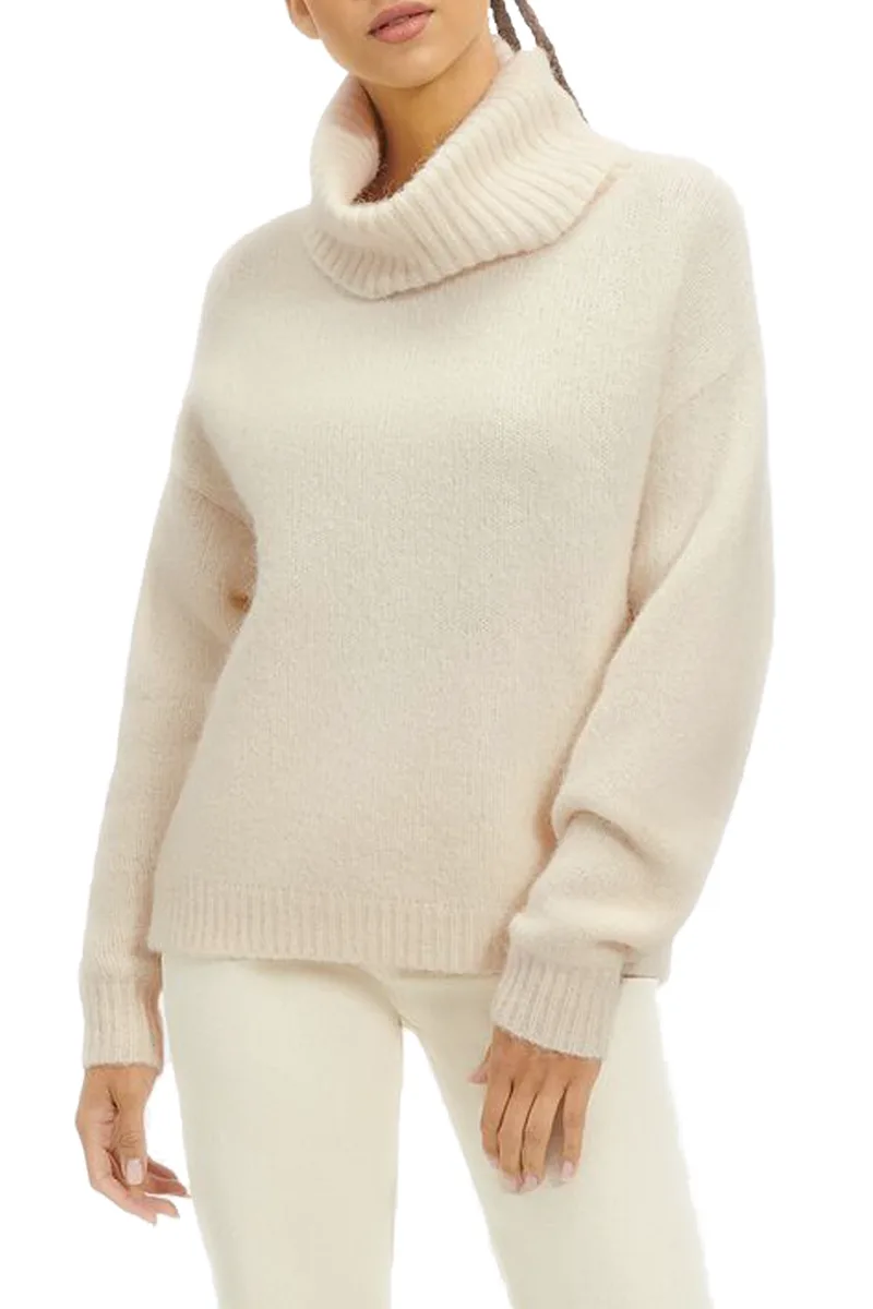 Πουλόβερ Ugg Lylah Rollneck Sweater 1131507-CRM Γυναικείο
