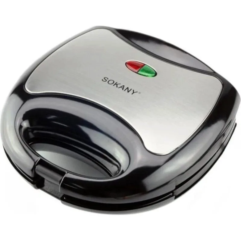 Sokany KJ-102 Τοστιέρα για 2 Τοστ 750W Inox