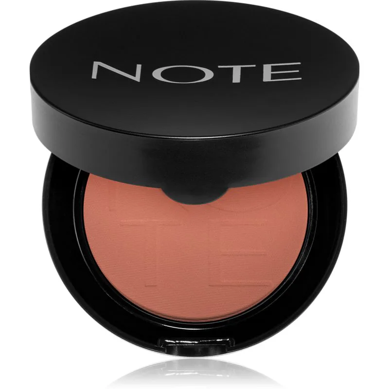 Note Cosmetique Luminous Silk πουδρέ ρουζ 02 Ροζ In Summer 5,5 γρ
