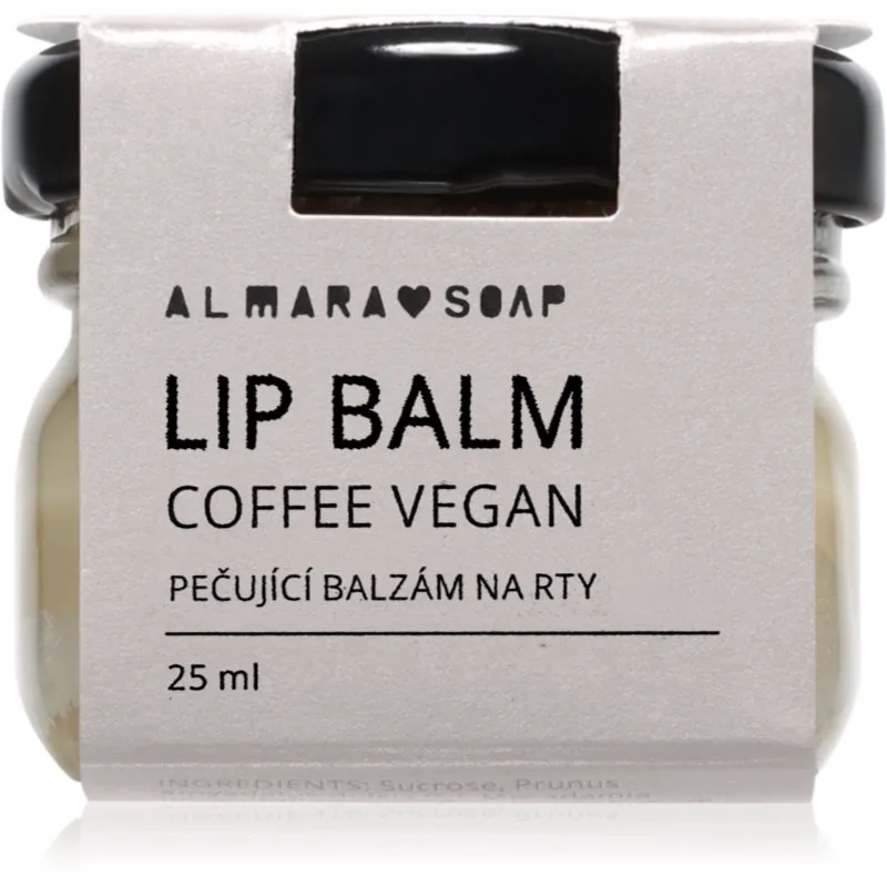 Almara Soap Balm Βάλσαμο για χείλη Coffee Vegan 25 ml