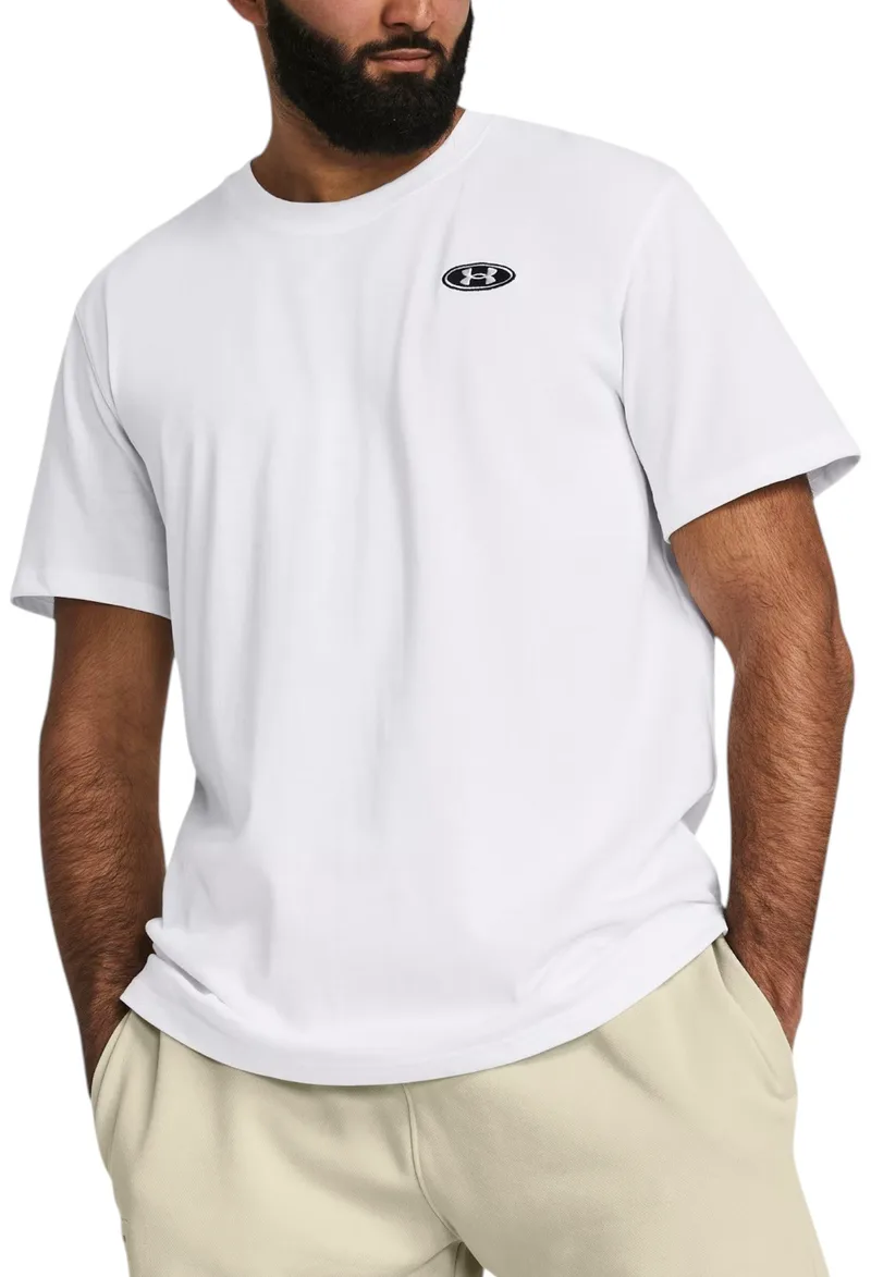 Μπλούζα Κοντομάνικη Under Armour HW LC Patch SS 1382902-100 Ανδρικό