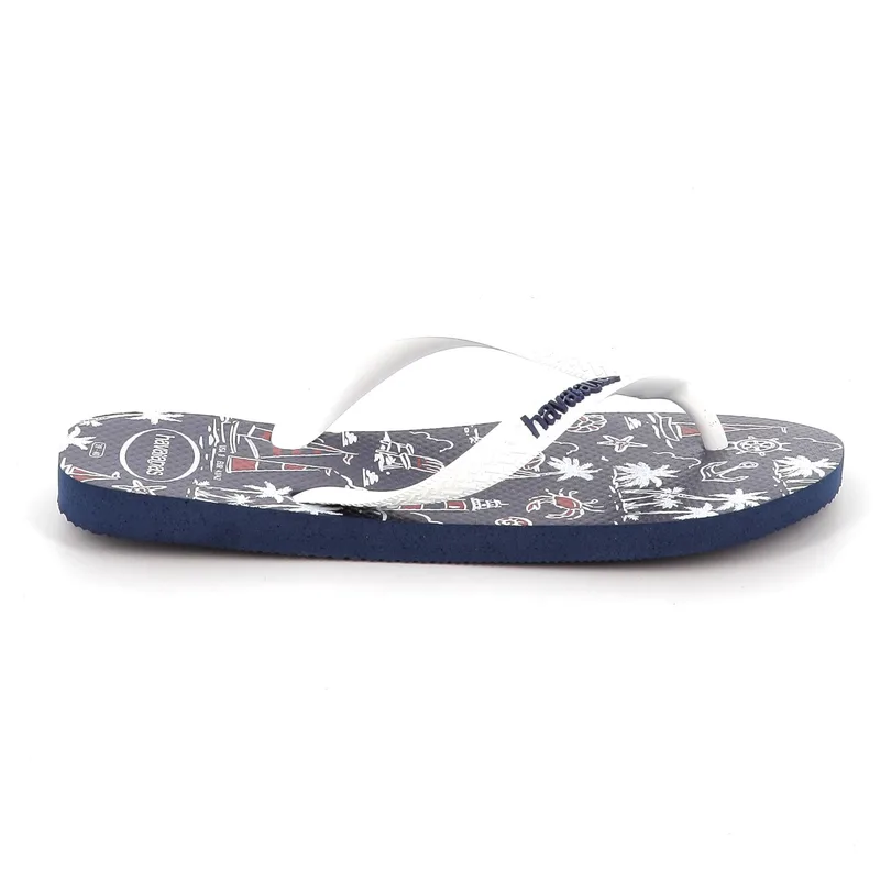 Ανδρική Σαγιονάρα Havaianas Top Nautical Χρώματος Μπλε 4137126-0306