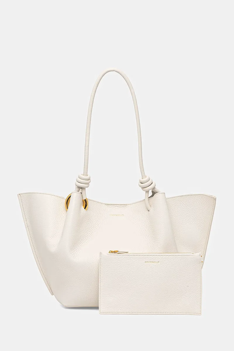 Coccinelle Shopper γυναικεία δερμάτινη FINN