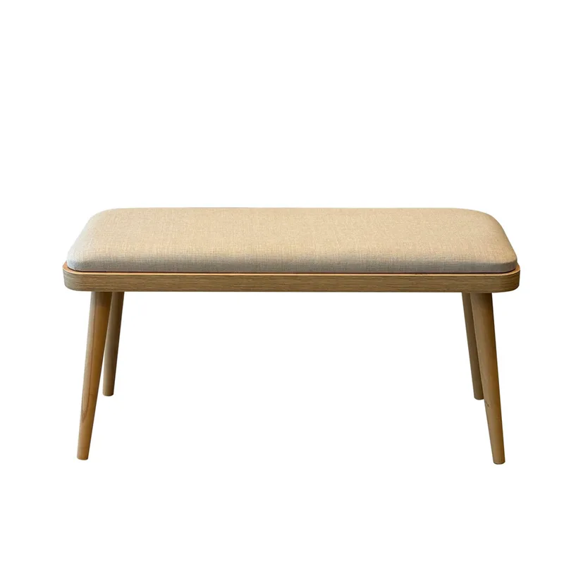 Παγκάκι Vina Mini 1005 - Oak, Cream 869Vel5346 (90x46x33 cm)