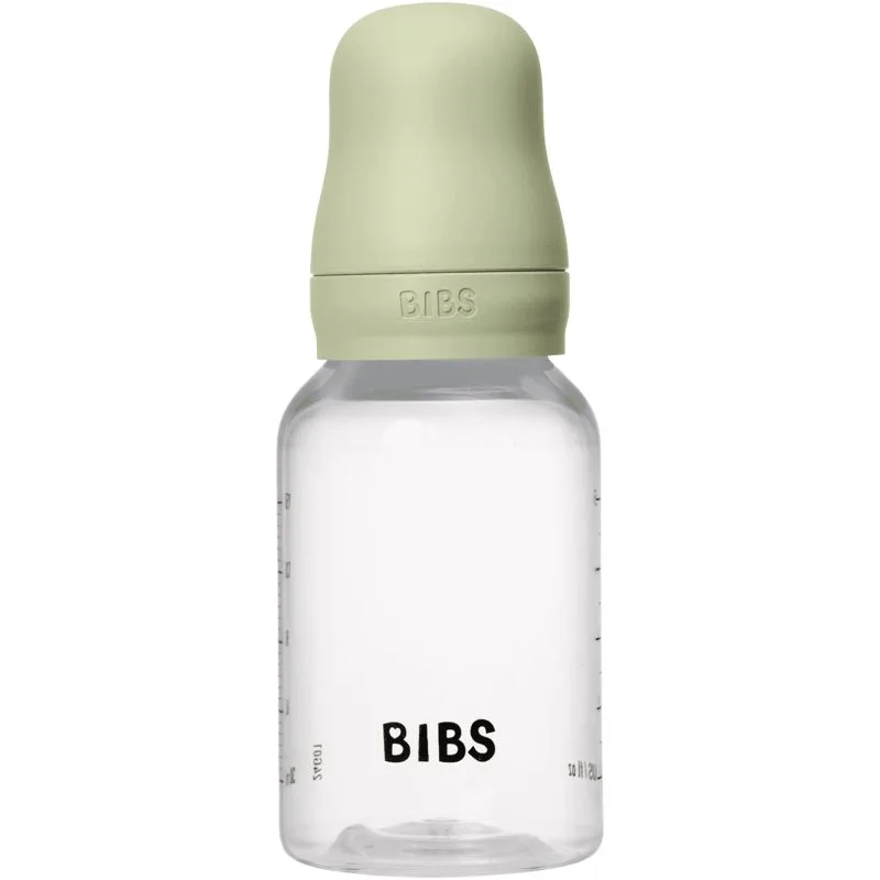 BIBS Anti-Colic Baby Bottle Latex μπιμπερό κατά των κολικών με θηλή καουτσούκ Sage 150 ml