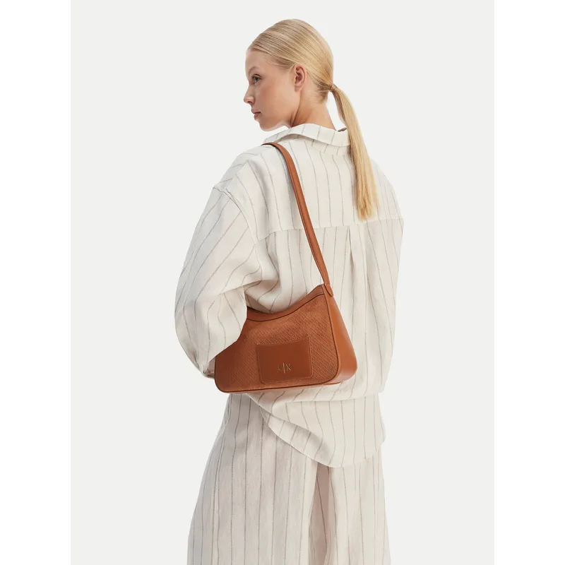 Τσάντα Armani Exchange XW001213 AF22645 U6119 Καφέ