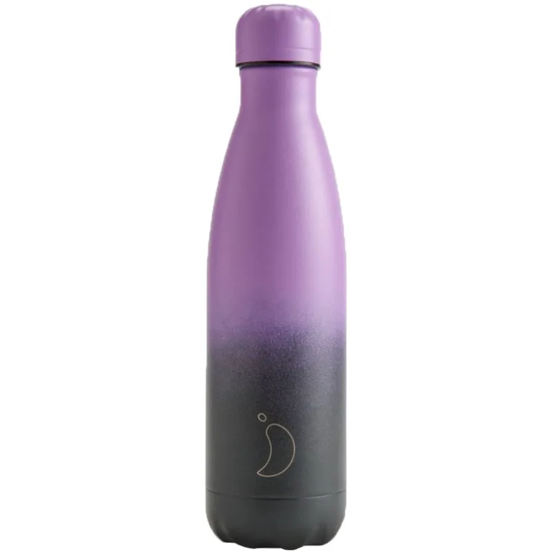 Chilly's Reusable Bottle Gradient Edition Ανοξείδωτο Μπουκάλι Θερμός 500ml - Midnight Haze
