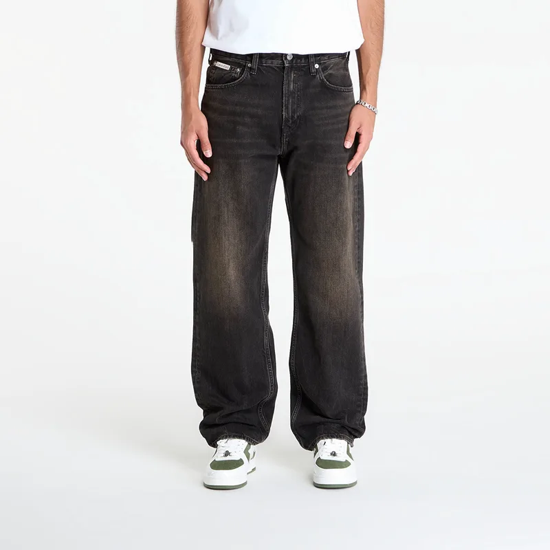 Τζιν Calvin Klein Jeans 90S Straight Espress Jeans Black W32/L34