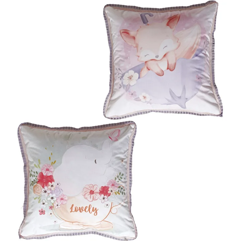 Διακοσμητική Μαξιλαροθήκη 45x45 Kentia Fanty Purple