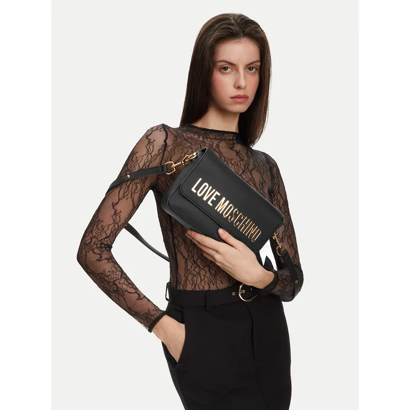 Τσάντα LOVE MOSCHINO JC4023PP1MKD0000 Μαύρο