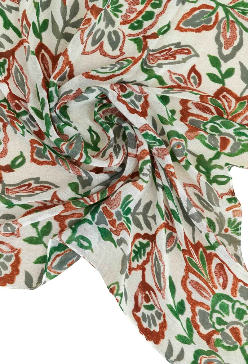 Φουλάρι Attrattivo Φλοράλ 9J23542-MULTICOLOR Γυναικείο