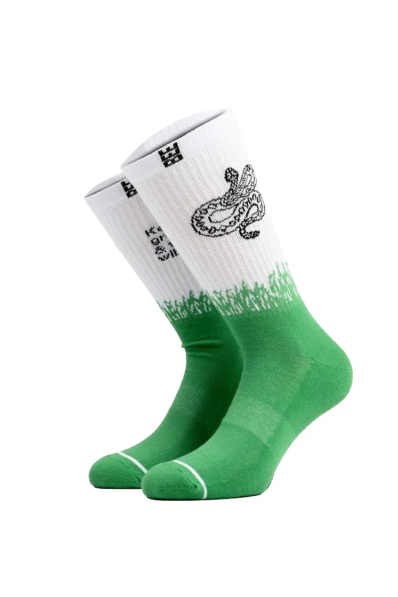 BEE UNUSUAL Κάλτσες Keep Your Grass Low - Πράσινο-AS-250837-GREEN