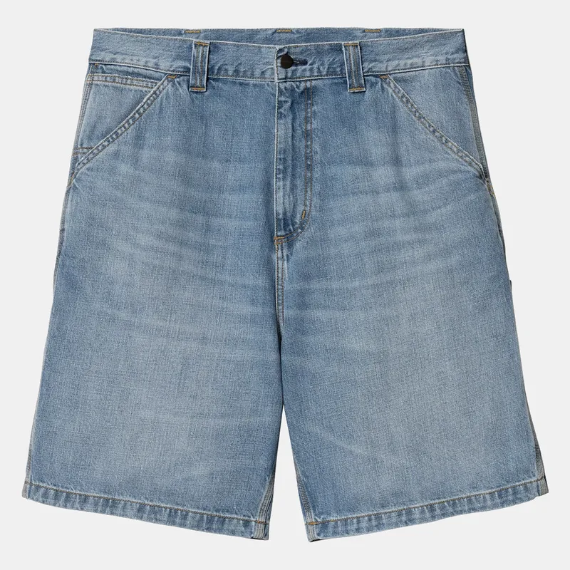 Carhartt WIP Single Knee Ανδρικό Τζιν Σορτς (9000208023_3024)