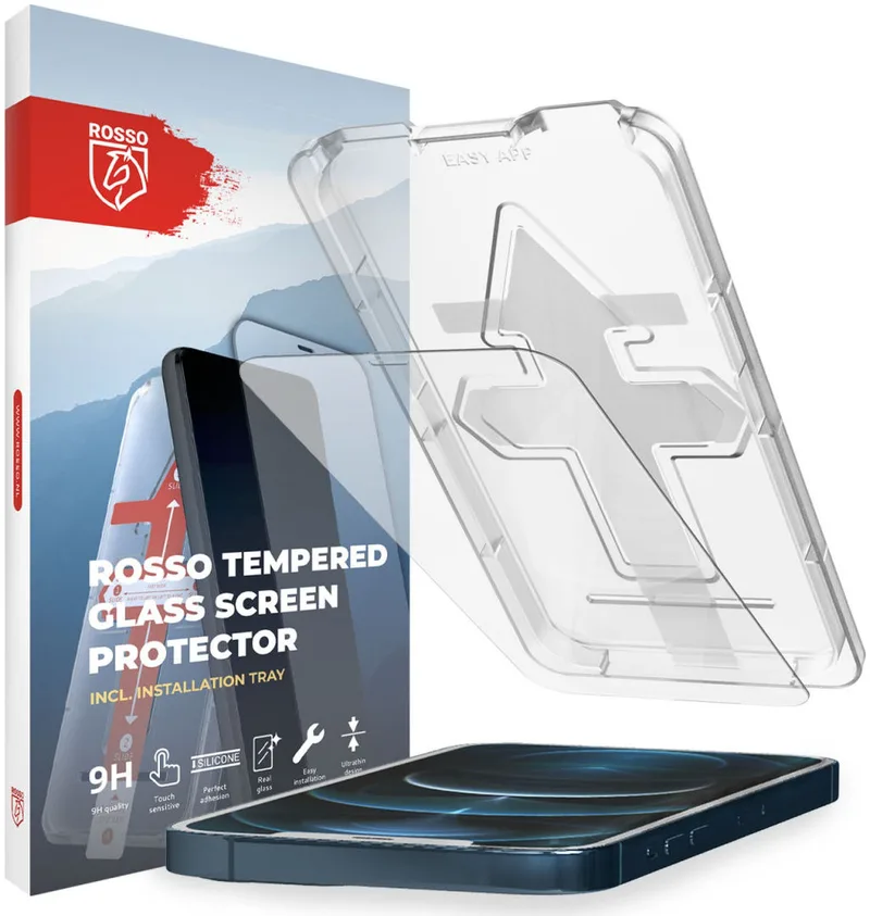 Κόκκινο Tempered Glass - Αντιχαρακτικό Προστατευτικό Γυαλί Οθόνης Apple iPhone 12 Pro Max (8719246321542)