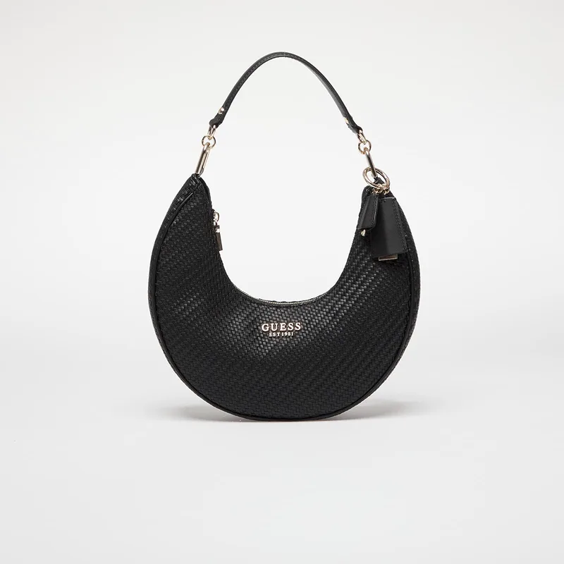 GUESS Mirema Hobo Shoulder Bag Black Universal