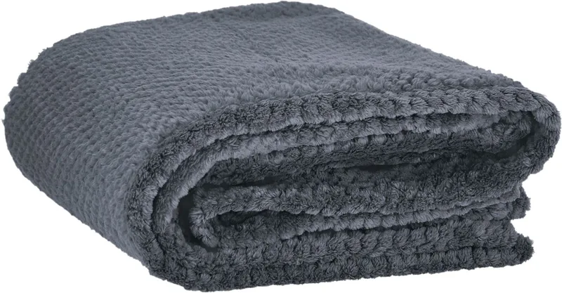 Κουβέρτα BONFIRE Valento 160 x 130 cm Smoke Grey