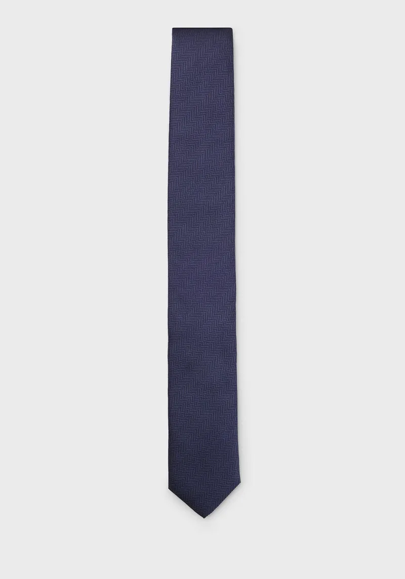 HUGO Γραβάτα H-Tie 6 cm - 50567059 405 Dark Blue
