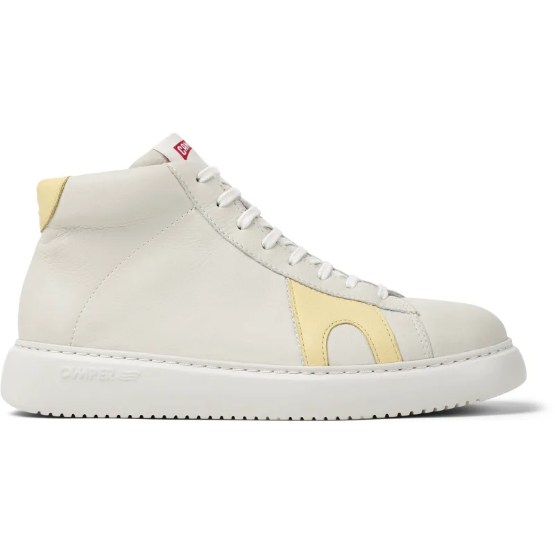 CAMPER Runner K21 - Μποτάκια Για Ανδρικα - Λευκό, Μέγεθος 39, Smooth leather