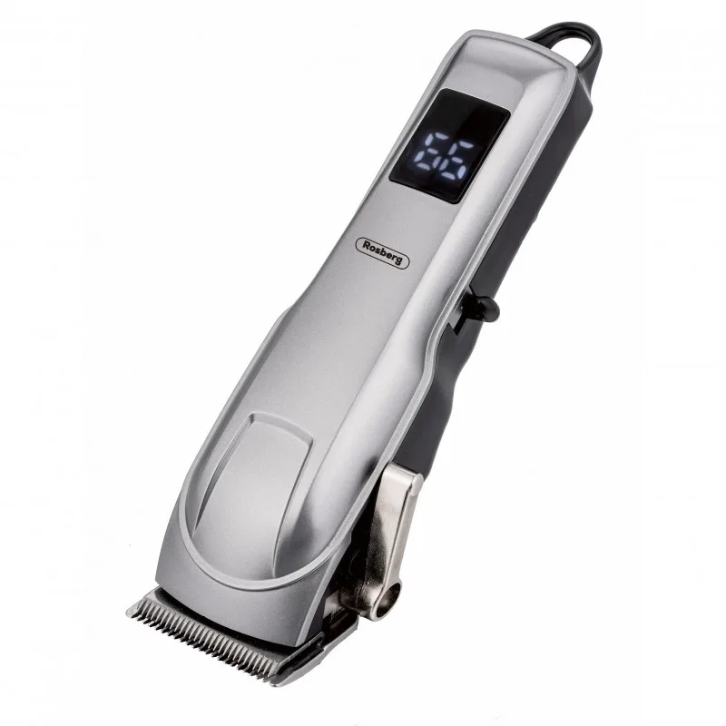 Μηχανή χωρίς ζωή για κλάδεμα Rosberg R51810Q, 5W, 1200mAh, 4 χτένες, USB, αυτονομία έως 90 λεπτά, ασημί