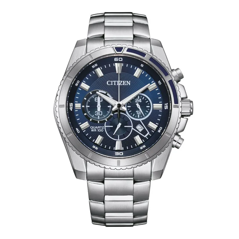 CITIZEN Stainless Steel Chronograph AN8201-57L