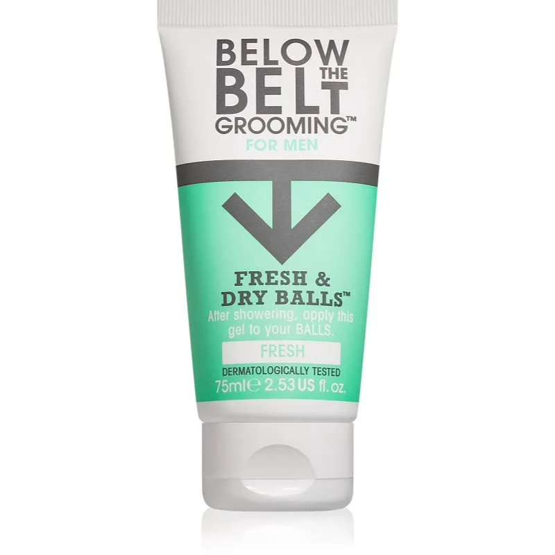 Below the Belt Grooming Fresh τζελ για την ευαίσθητη περιοχή των ανδρών 75 μλ