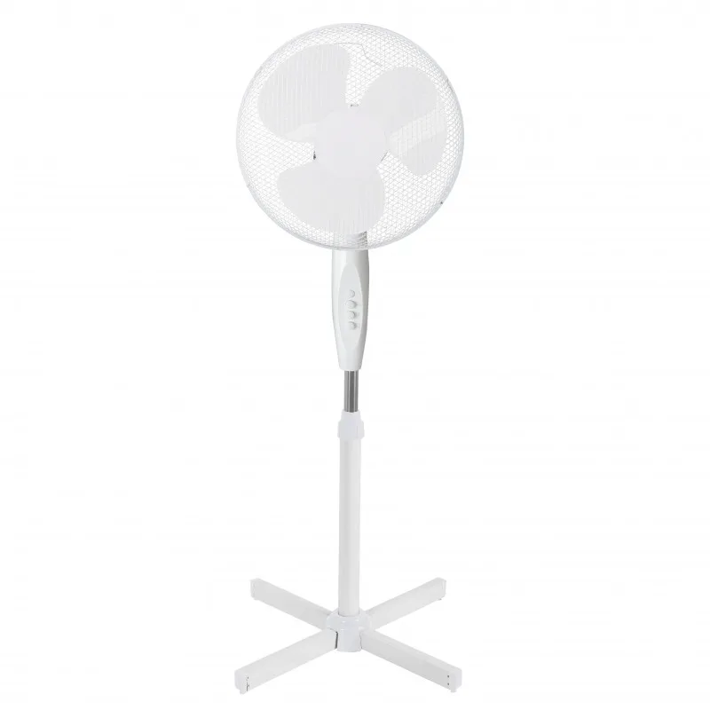 Ανεμιστήρας Elite EHSF-0365, 45W, 40 cm, 3 ταχύτητες, 3 πτερύγια, Ατσάλινη γρίλια, Λευκό