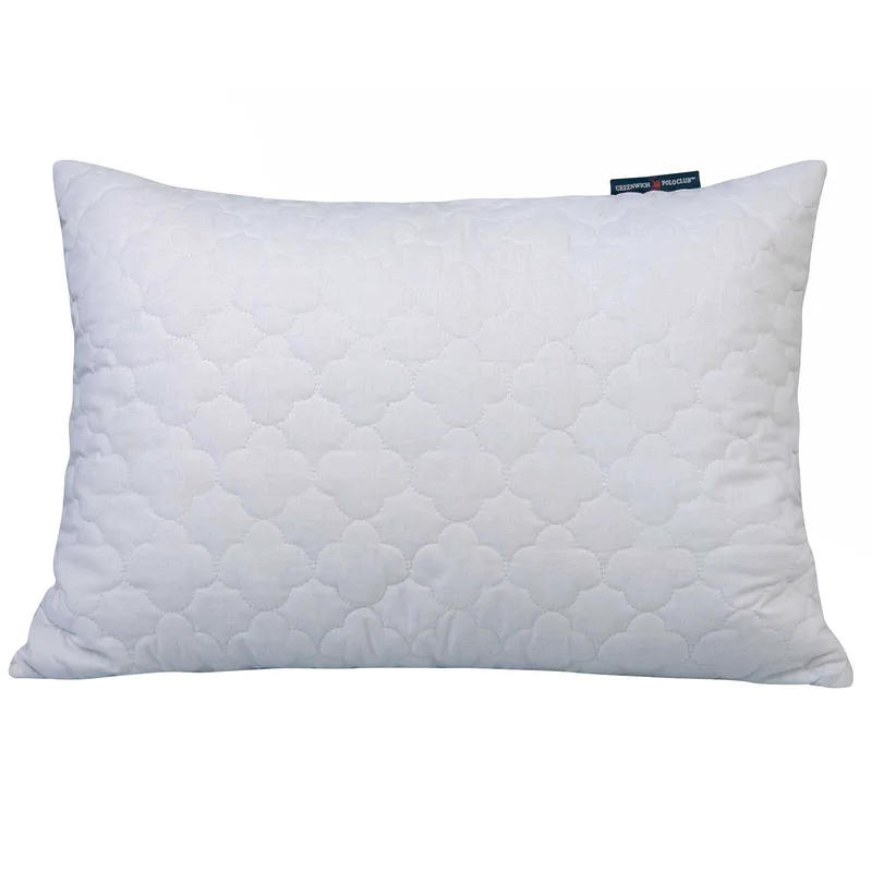 Ζεύγος Μαξιλαροθήκες Καπιτονέ 50x70εκ. Comfort 2340 Λευκό Greenwich Polo Club (Ύφασμα: Βαμβάκι 100%, Χρώμα: Λευκό) - Greenwich Polo Club - 421950702340