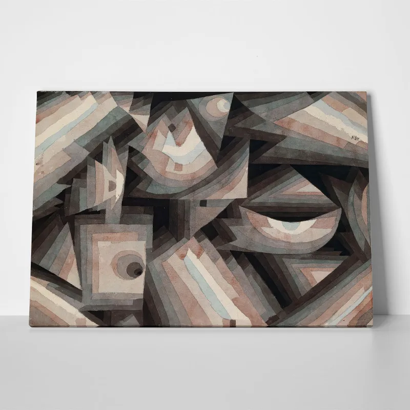 Πινακας σε καμβά PAUL KLEE - CRYSTAL GRADATION