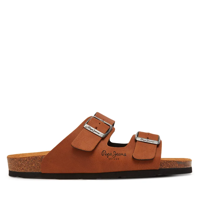 Παντόφλες Pepe Jeans PLS90637 Καφέ