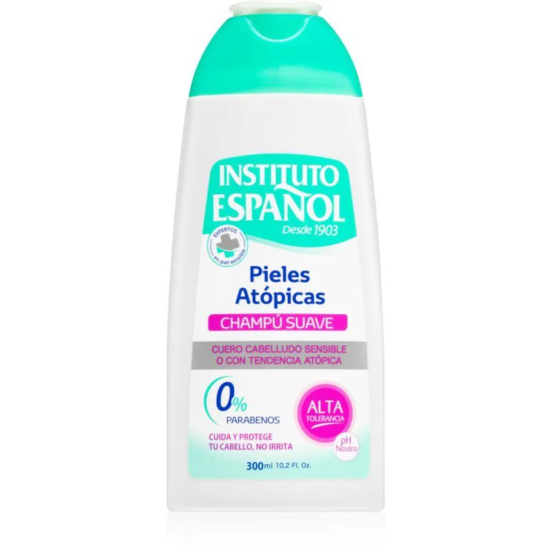 Instituto Español Atopic Skin σαμπουάν για ευαίσθητο και ερεθισμένο δέρμα της κεφαλής 300 μλ