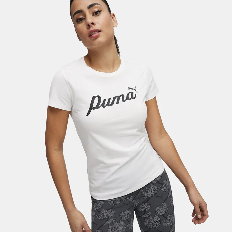Puma ESS+ Blossom Script Γυναικείο T-shirt (9000162991_22505)