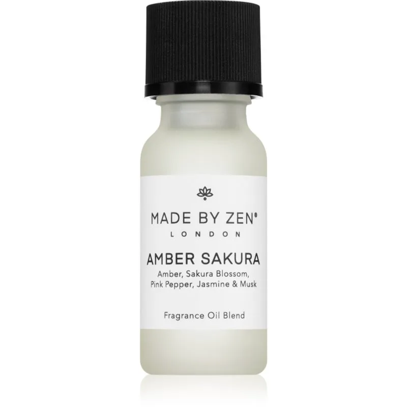 MADE BY ZEN Amber Sakura αρωματικό λάδι 15 ml