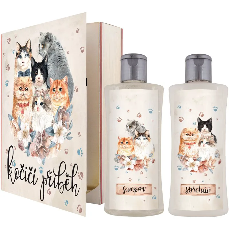 Bohemia Gifts & Cosmetics Book Cat's Tale σετ δώρου