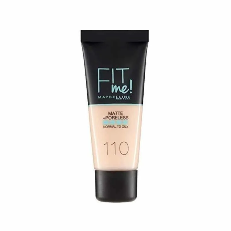 Maybelline Fit Me Matte Poreless Make Up 110 Porcelain