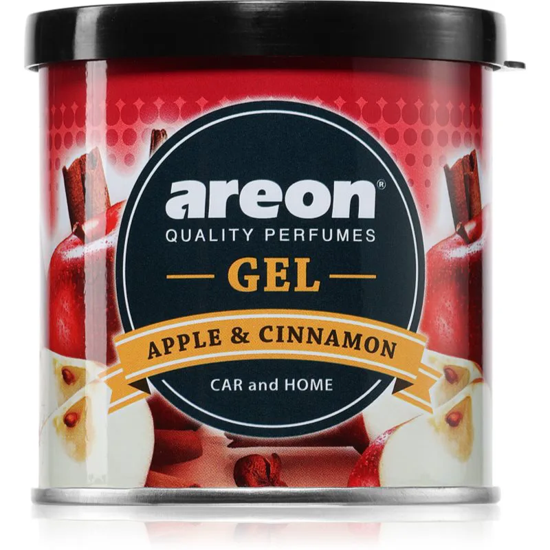 Areon Gel Apple & Cinnamon αρωματικά αυτοκινήτου και χώρου 150 ml