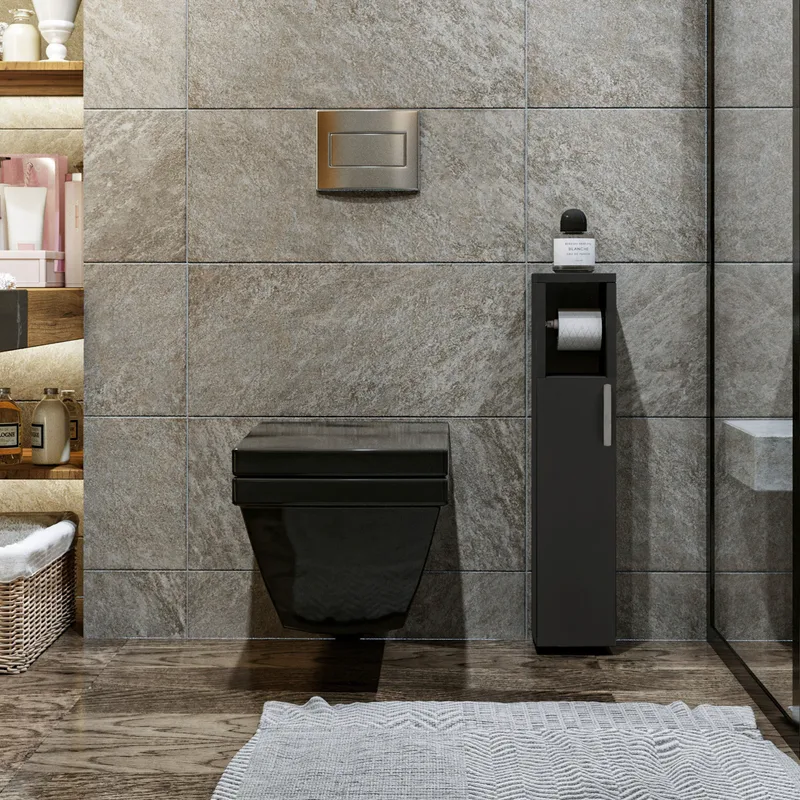 Ντουλάπι Μπάνιου Star - Anthracite 854Kln4303 (15x65x12)
