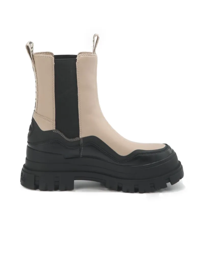 BUFFALO Μπότες- Μποτάκια ASPHA WAVE - ΜΠΕΖ-1284079-BEIGE